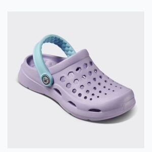 Kids Purple and Blue Clogs